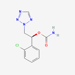 Chemical structure of Cenobamate S-Enantiomer
