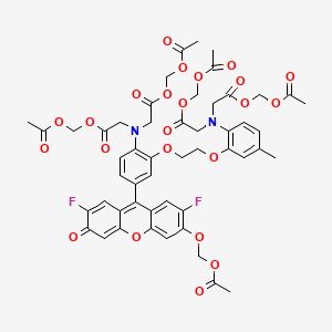 Chemical structure of Fluo-4 AM
