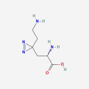 Chemical structure of Photo-lysine