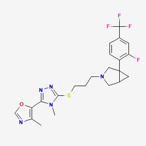 Chemical structure of GSK598809
