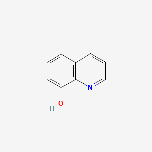 Chemical structure of 8-Hydroxyquinoline