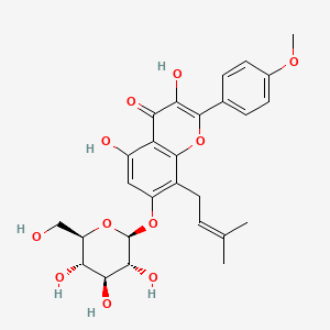 Chemical structure of Icariside I