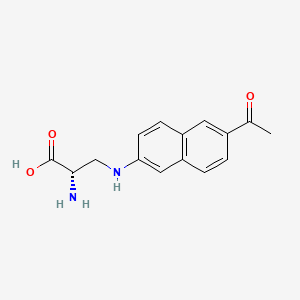 Chemical structure of L-ANAP