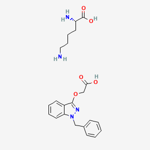 Chemical structure of Bendazaclysine