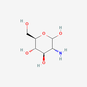 Chemical structure of Glucosamine (USAN:INN:NF)