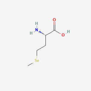 Chemical structure of L-SelenoMethionine