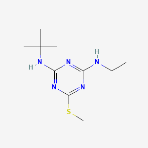 Chemical structure of Terbutryn