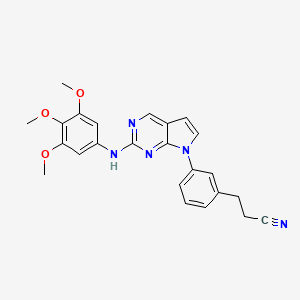 Chemical structure of Casein Kinase II Inhibitor IV