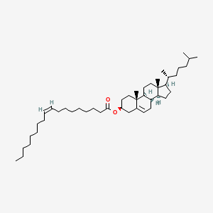 Chemical structure of Cholesteryl oleate