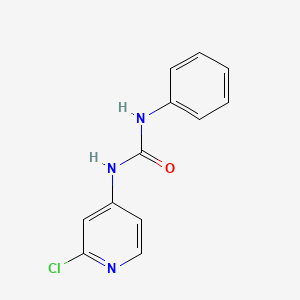Chemical structure of Forchlorfenuron