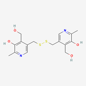 Chemical structure of Pyritinol