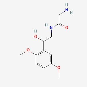 Chemical structure of Midodrine