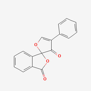 Chemical structure of Fluorescamine