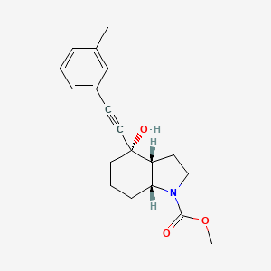 Chemical structure of Mavoglurant