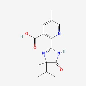 Chemical structure of Imazapic