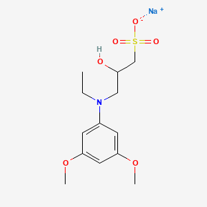 Chemical structure of DAOS