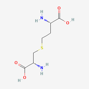 Chemical structure of L-Cystathionine