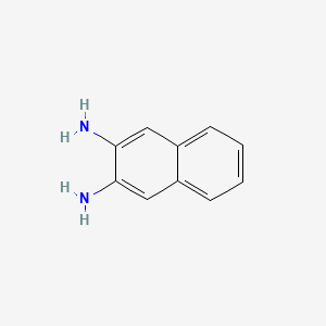 Chemical structure of 2,3-Diaminonaphthalene