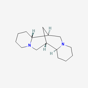 Chemical structure of (+)-Sparteine