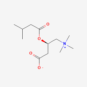 Chemical structure of Isovalerylcarnitine