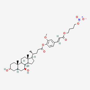 Chemical structure of NCX 1000