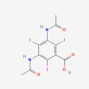 Chemical structure of Diatrizoate