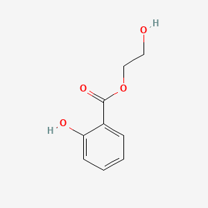 Chemical structure of Glycol salicylate