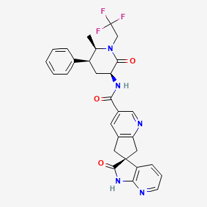 Chemical structure of Ubrogepant