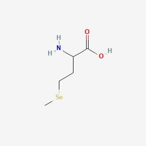 Chemical structure of DL-selenomethionine