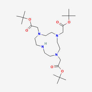 Chemical structure of DO3A tert-Butyl ester (DO3A tert-butyl)