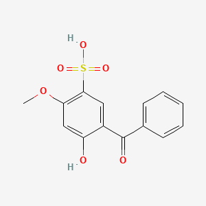 Chemical structure of Sulisobenzone