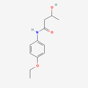 Chemical structure of Bucetin
