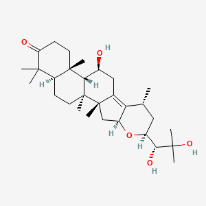 Chemical structure of Alisol F