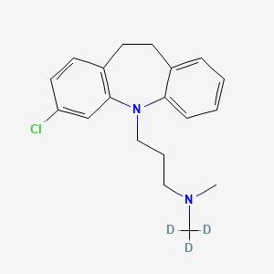 Chemical structure of Clomipramine D3