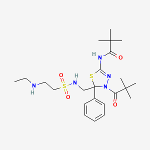 Chemical structure of Litronesib Racemate