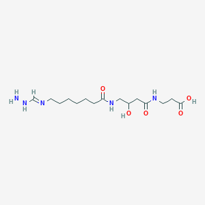 Chemical structure of N-563