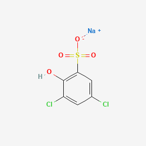 Chemical structure of DHBS (DCHBS)