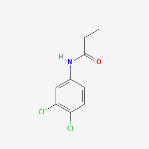 Chemical structure of Propanil