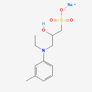 Chemical structure of TOOS (TOOS sodium salt)