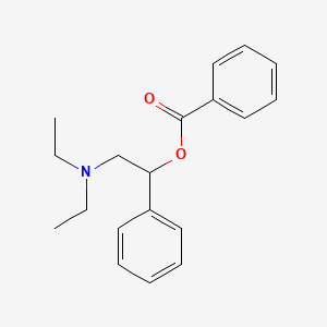 Chemical structure of Elucaine