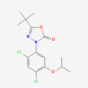 Chemical structure of Oxadiazon