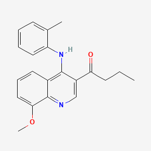 Chemical structure of SKF96067