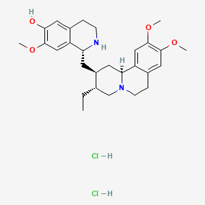 Chemical structure of Cephaeline Dihydrochloride