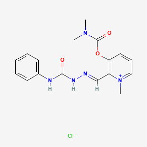 Chemical structure of MHP 133