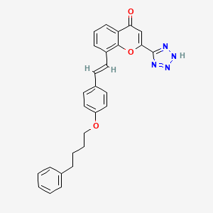 Chemical structure of LM-1484