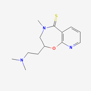 Chemical structure of Rocastine