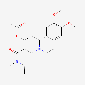Chemical structure of Benzquinamide