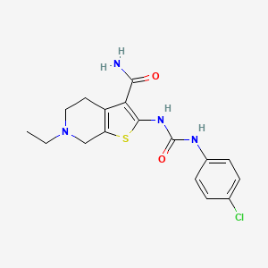Chemical structure of PROTO-1