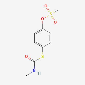 Chemical structure of Methasulfocarb