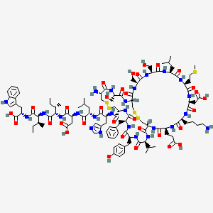 Chemical structure of Endothelin-1